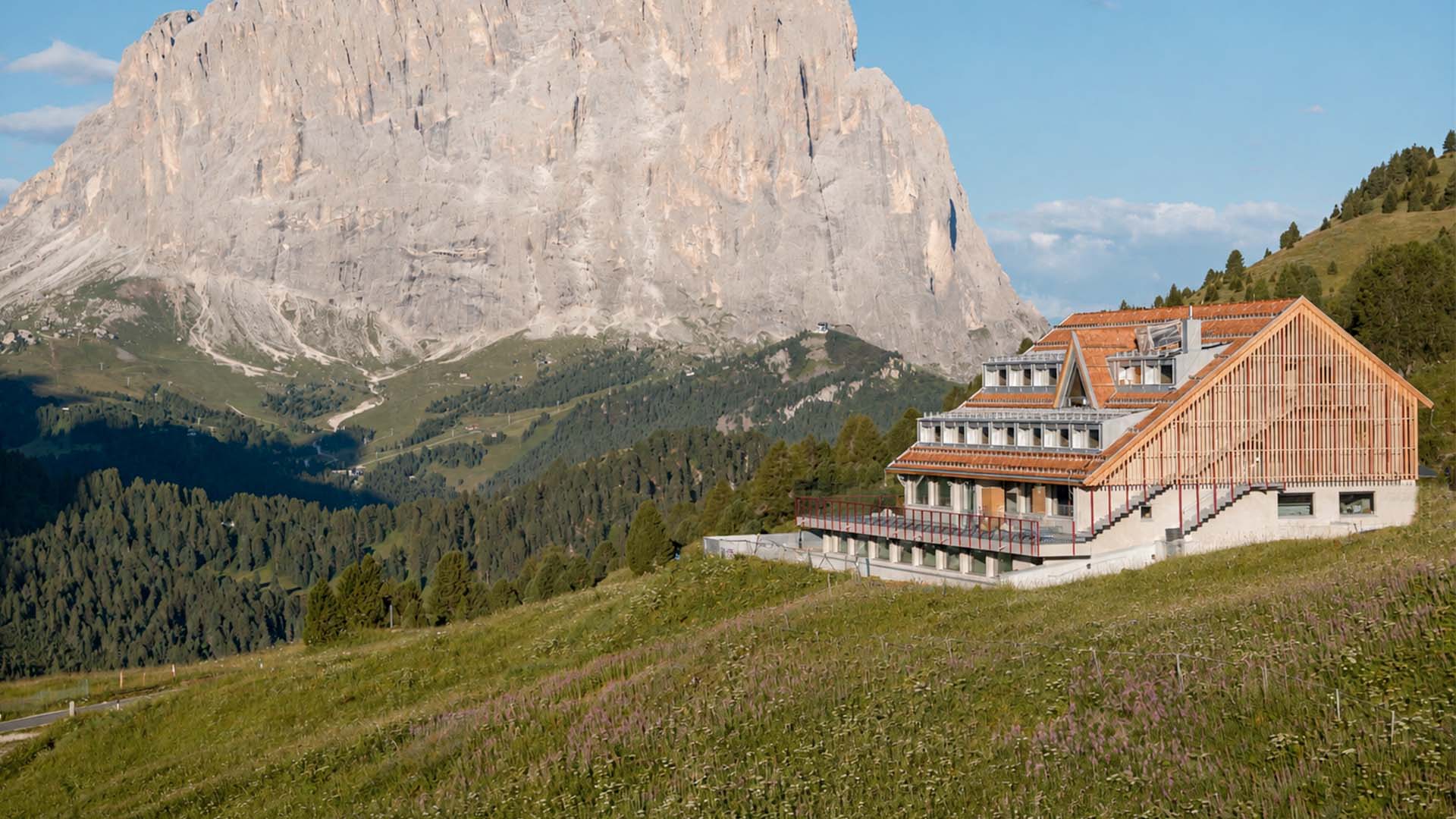 Tra i primi a vivere il nuovo Hospiz Passo Gardena.