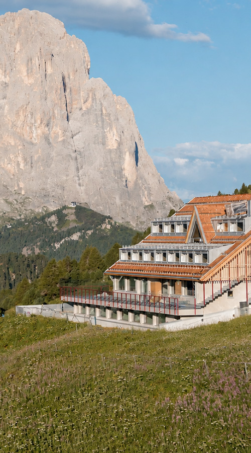 Tra i primi a vivere il nuovo Hospiz Passo Gardena.